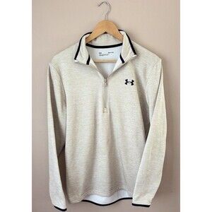 Under Armour Women’s Quarter Zip Sweatshirt Size Small Loose Fit Long Sleeve